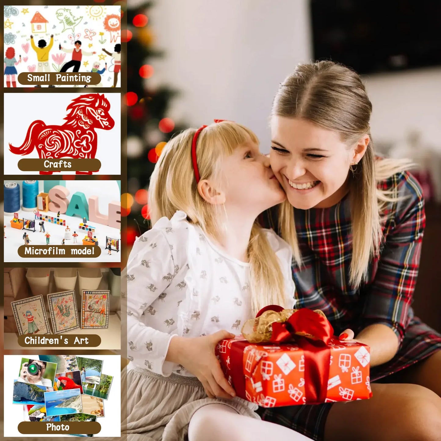 14pcs Mini Canvas And Wooden Easel Set