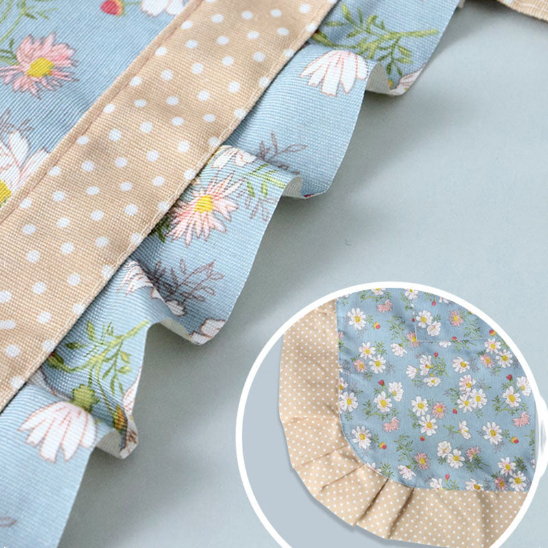 Anti-Stain Canvas Apron | Floral | Adult