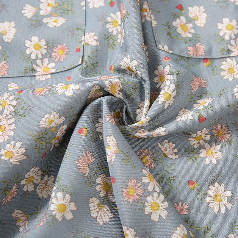 Anti-Stain Canvas Apron | Floral | Adult