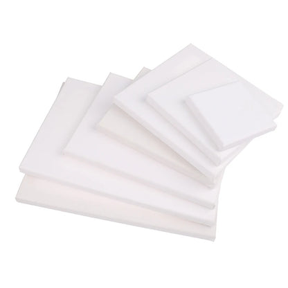 White Blank Square Canvas For Oil Painting, Acrylic, Watercolor, Embroidery, Beading
