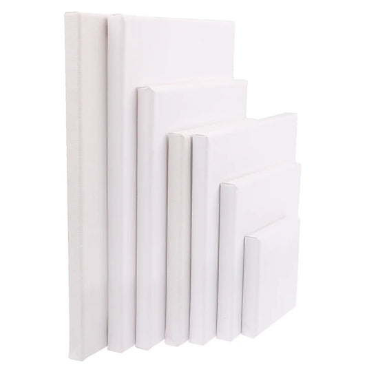 White Blank Square Canvas For Oil Painting, Acrylic, Watercolor, Embroidery, Beading