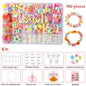 500pcs  Bracelet/Necklace Jewelry Loose Spacer Beads Kit