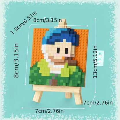 DIY Oil Painting Building Blocks - Educational Toys for Boys & Girls - Perfect Gift for Creative Minds!