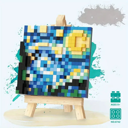 DIY Oil Painting Building Blocks - Educational Toys for Boys & Girls - Perfect Gift for Creative Minds!