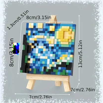 DIY Oil Painting Building Blocks - Educational Toys for Boys & Girls - Perfect Gift for Creative Minds!