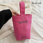 Casual Handbags Canvas Shoulder Crossbody Bags Large Capacity Shopper Bag  Letters Shoulder Crossbody Bags Purse
