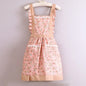 Anti-Stain Canvas Apron | Floral | Adult