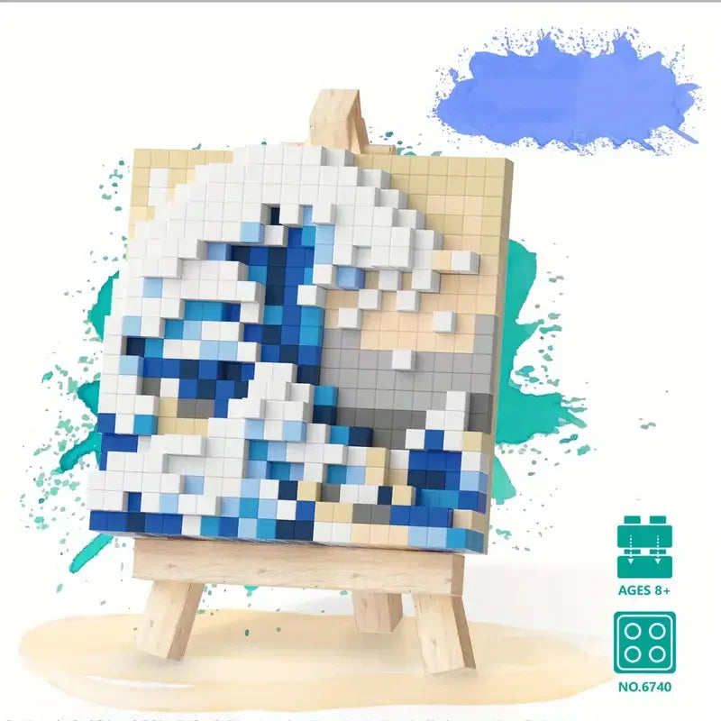 DIY Oil Painting Building Blocks - Educational Toys for Boys & Girls - Perfect Gift for Creative Minds!